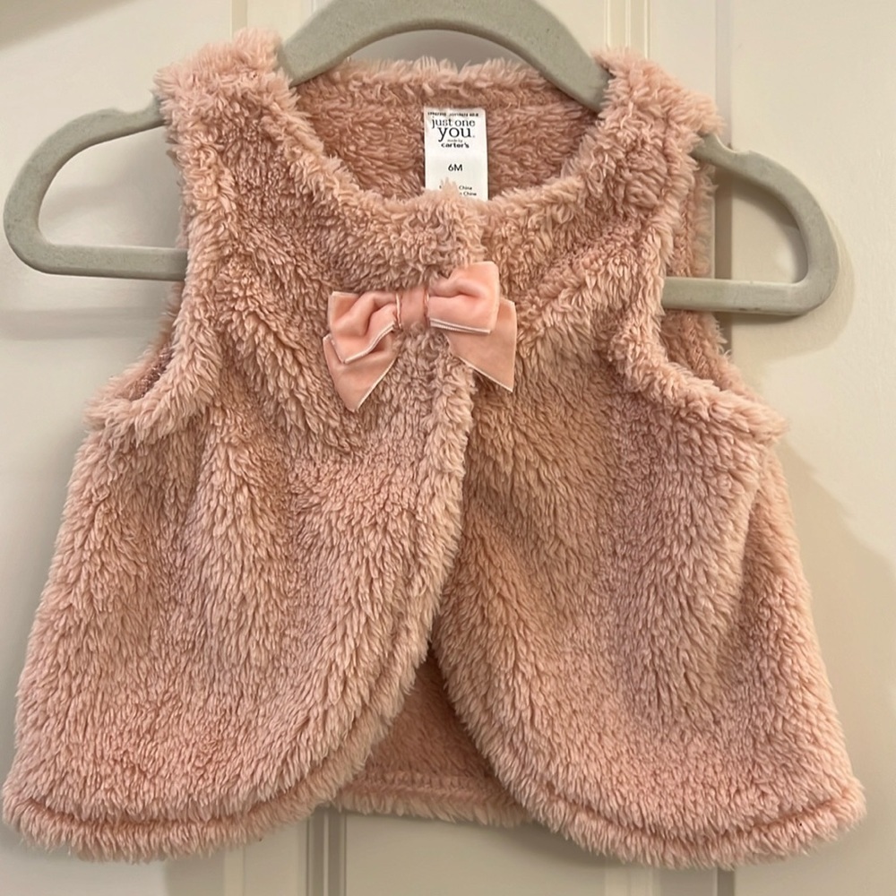 Infant girls vest